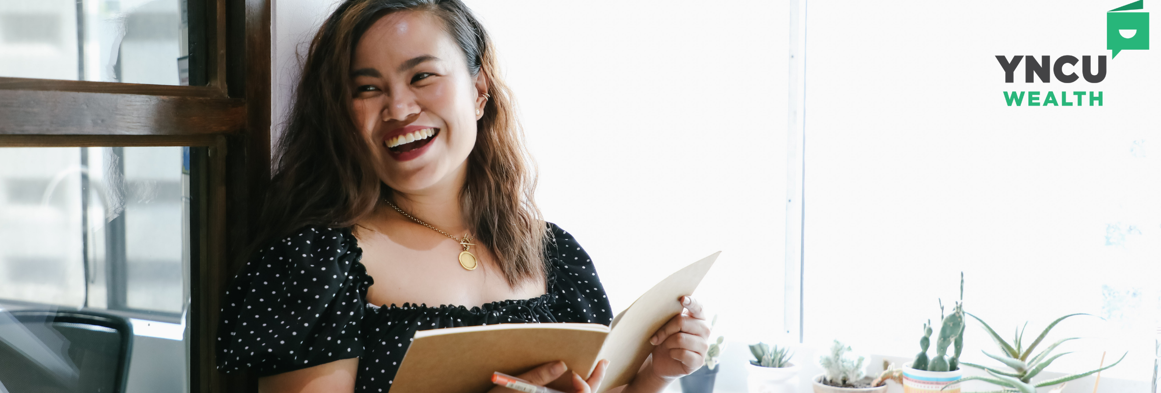 woman smiling